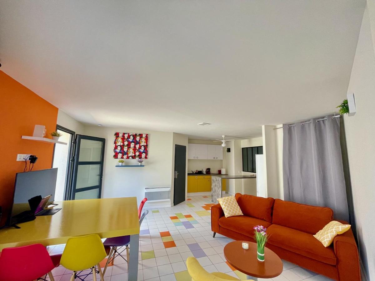 Appart Pop-Art Proche Autoroute, Plages Et Attractions, Wifi - Tv, Deco Stylee, Calme Bessan Экстерьер фото